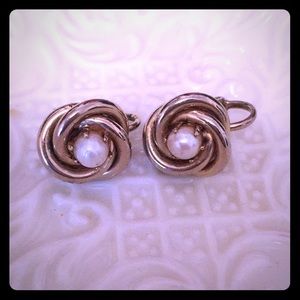 Vintage Pearl Earrings